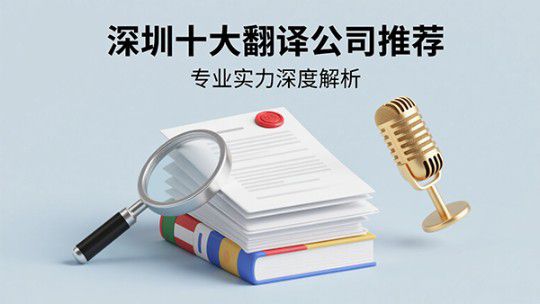 2025年深圳十大翻译公司推荐，专业实力深度解析